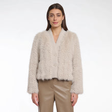 Load image into Gallery viewer, CHAIMAE SHORT FAUX FUR Jacket
