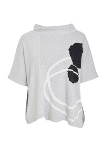Placement Print Square Top