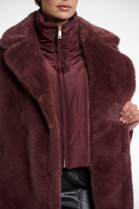 Geesje faux fur coat