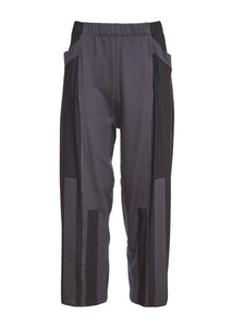 Wide leg intelligent twinning trouser