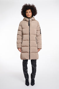 Jade Tofee Puffa Coat