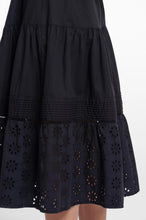 Load image into Gallery viewer, Tyler Black Cotton Dress
