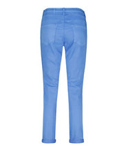 Load image into Gallery viewer, Tessy Blue Crop Trousers

