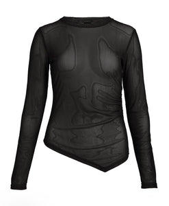 Agna Black Top