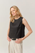 Load image into Gallery viewer, Feria Black Tunic Top
