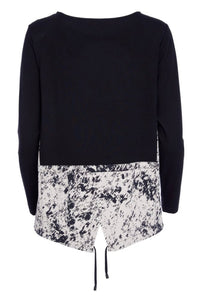MOTTLED MOOD BOOSTER top
