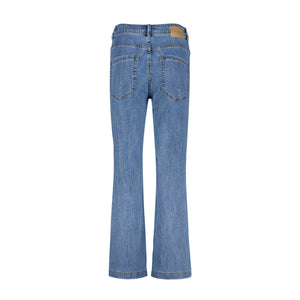 Colette Front Patch Pockets Midstone Jean