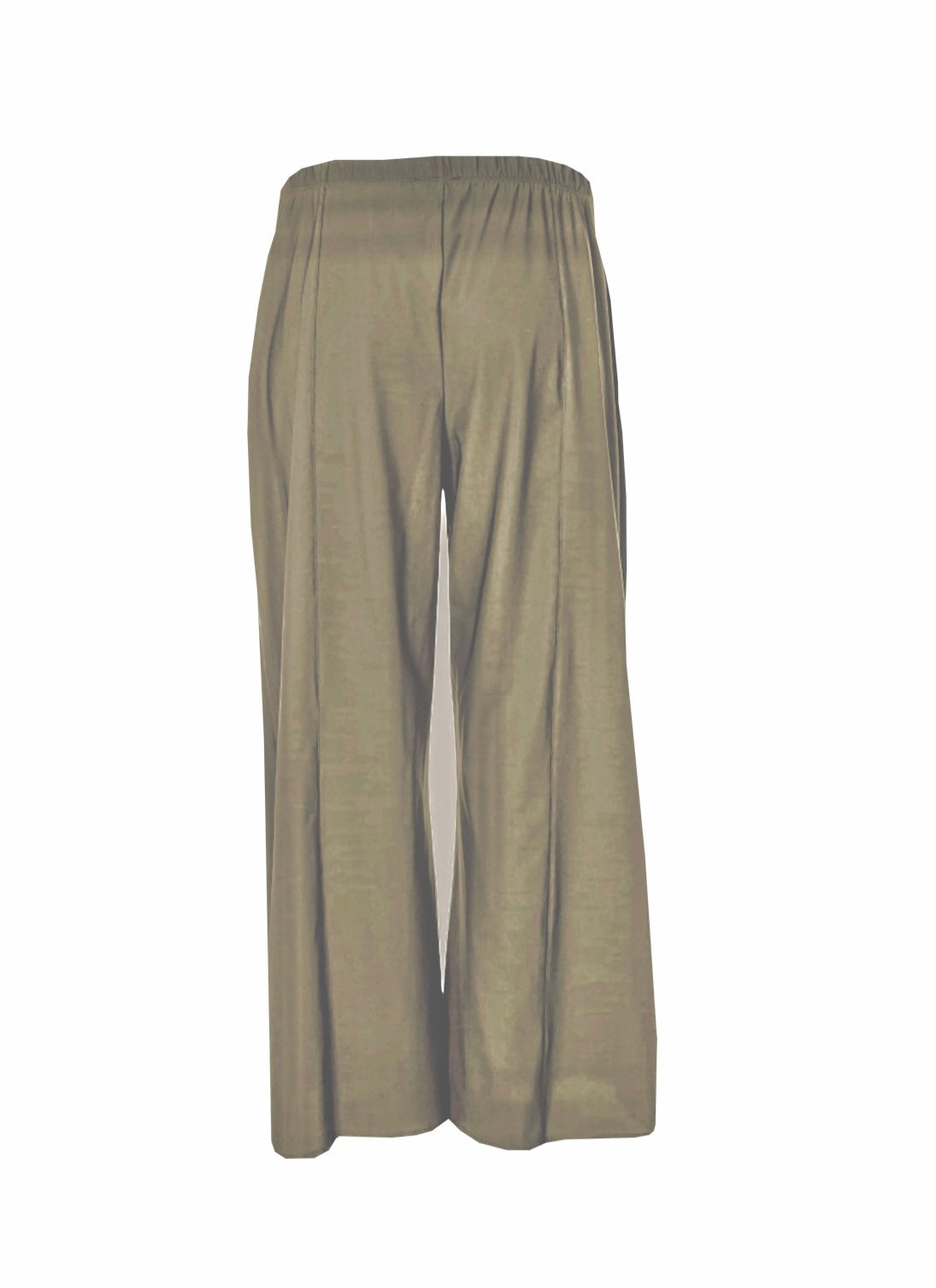 Wide Leg Travel Fabric Army Trousers