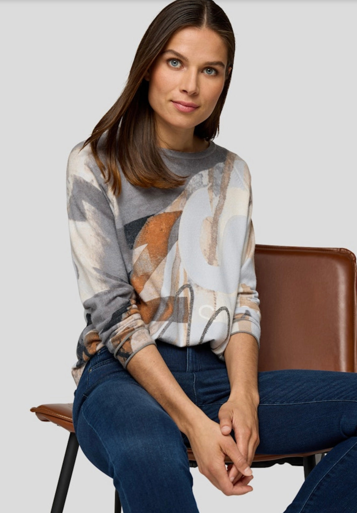 Rabe Graphics Print Jumper