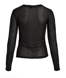 Agna Black Top