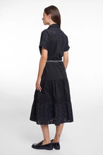 Load image into Gallery viewer, Tyler Black Cotton Dress
