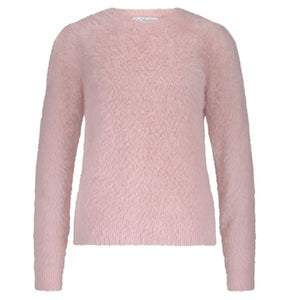 Fuzzy Puff Sleeve Jumper