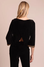 Load image into Gallery viewer, Forgotten Black Velvet Top
