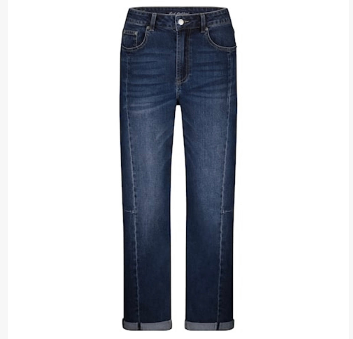 Caitlin Sidepatch Dark Stone Used Jean