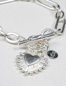 Daphne Heart Bracelet