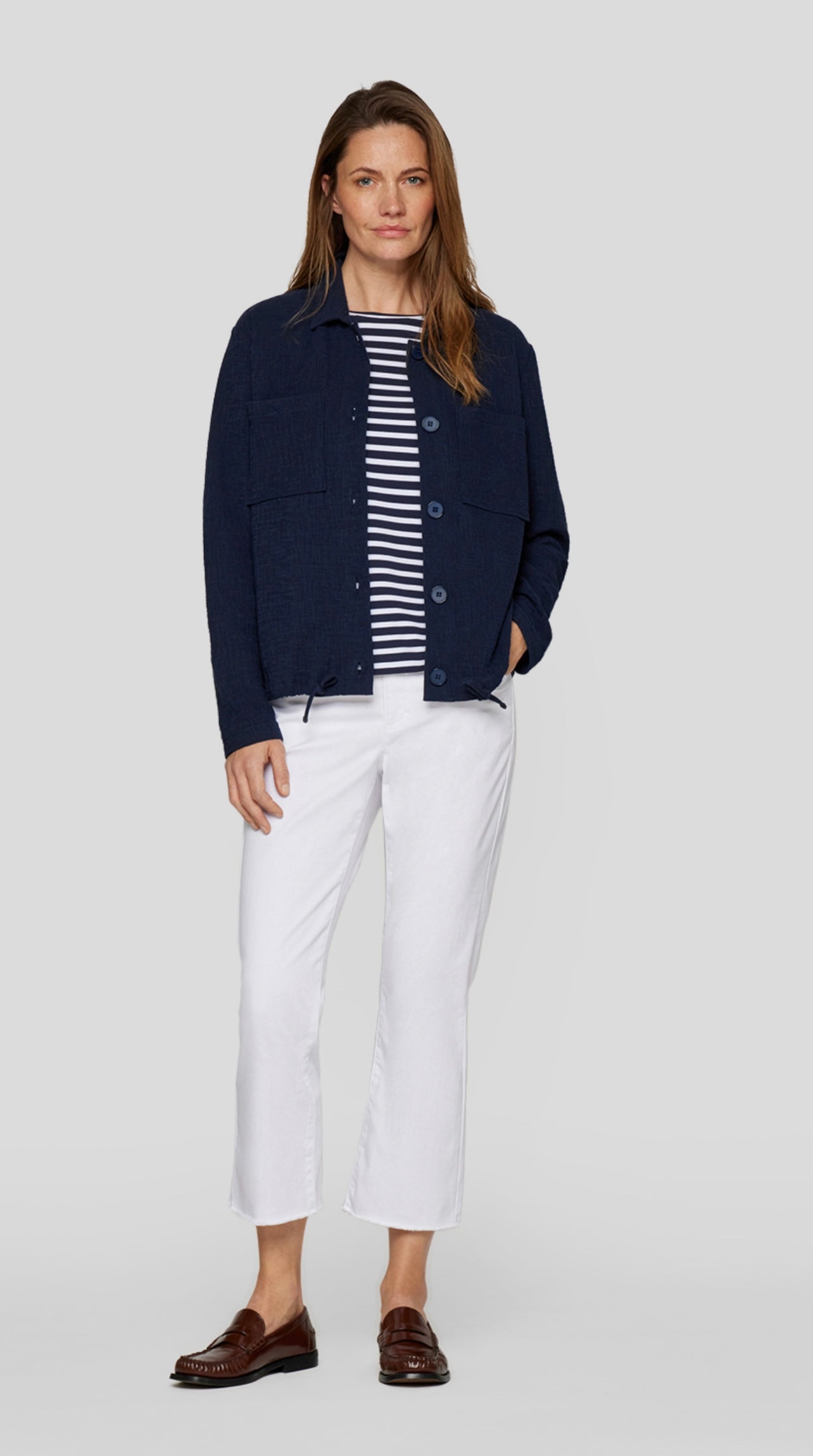 Fresh Vibes Marine Jacket