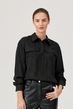 Load image into Gallery viewer, Shrlly Charcoal Blouse
