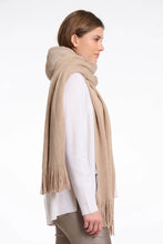 Load image into Gallery viewer, Oat Vlien Faux Fur and Knit Scarf
