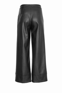 Lovernera Wide Leatherette trousers