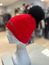 Load image into Gallery viewer, Red Fleece Lined Hat
