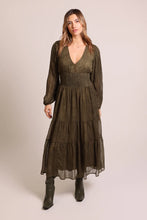 Load image into Gallery viewer, Whispers Olive Dress

