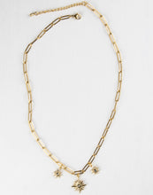 Load image into Gallery viewer, Lottie Paperlink Gold Plated Necklace
