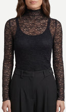 Load image into Gallery viewer, FRANCESCA Black TOP
