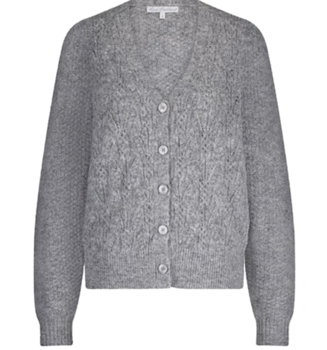 Ajour Grey Stitch Cardigan