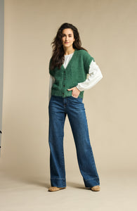 Pine Fuzzy Sleeveless