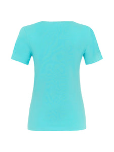 Aqua Cotton Top