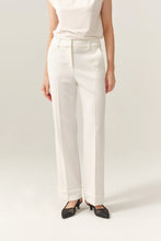 Load image into Gallery viewer, Feria White Plazzo Trousers
