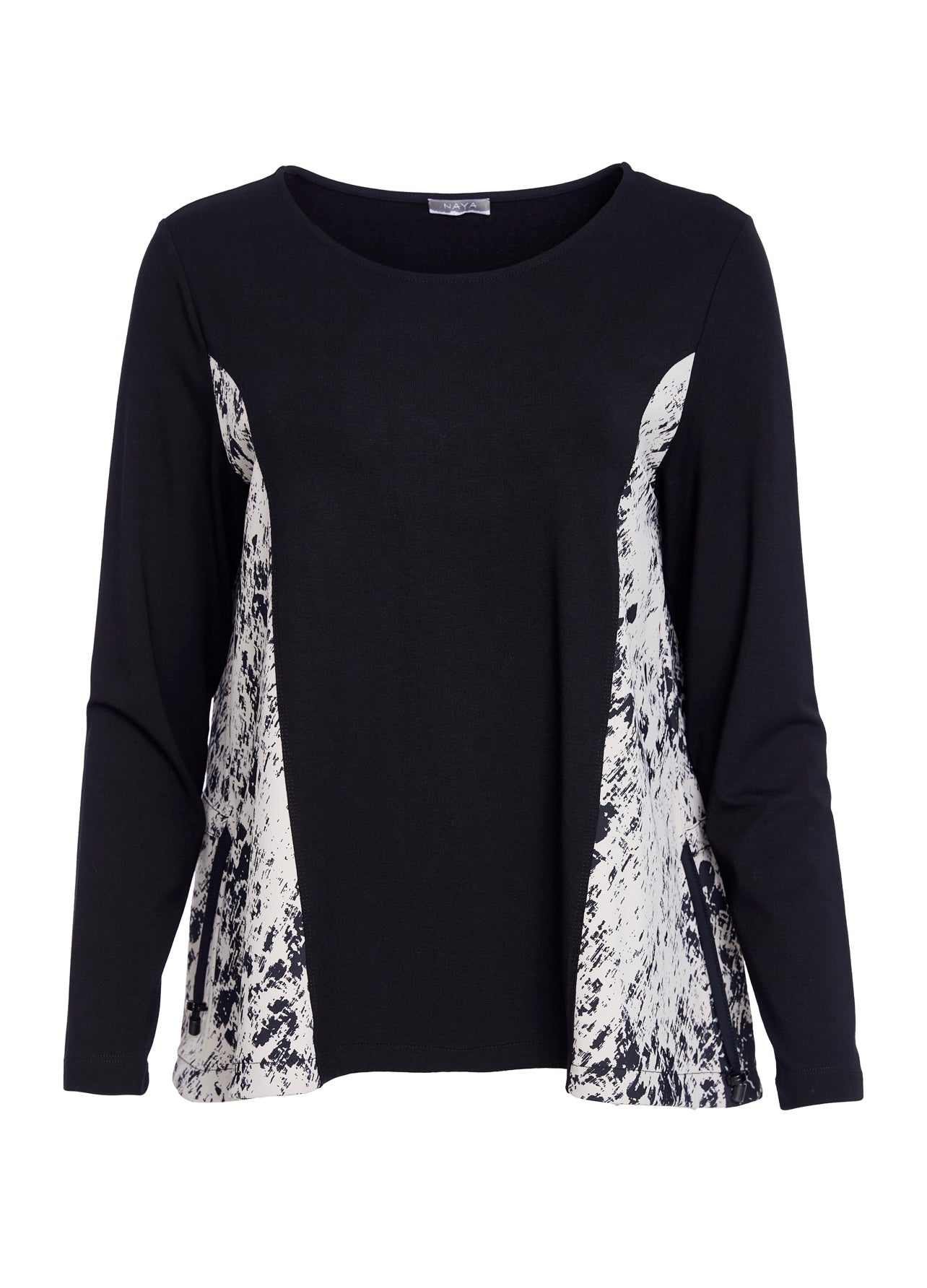 MOTTLED MOOD BOOSTER top