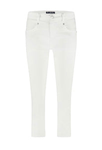 Suze white Capri Jean