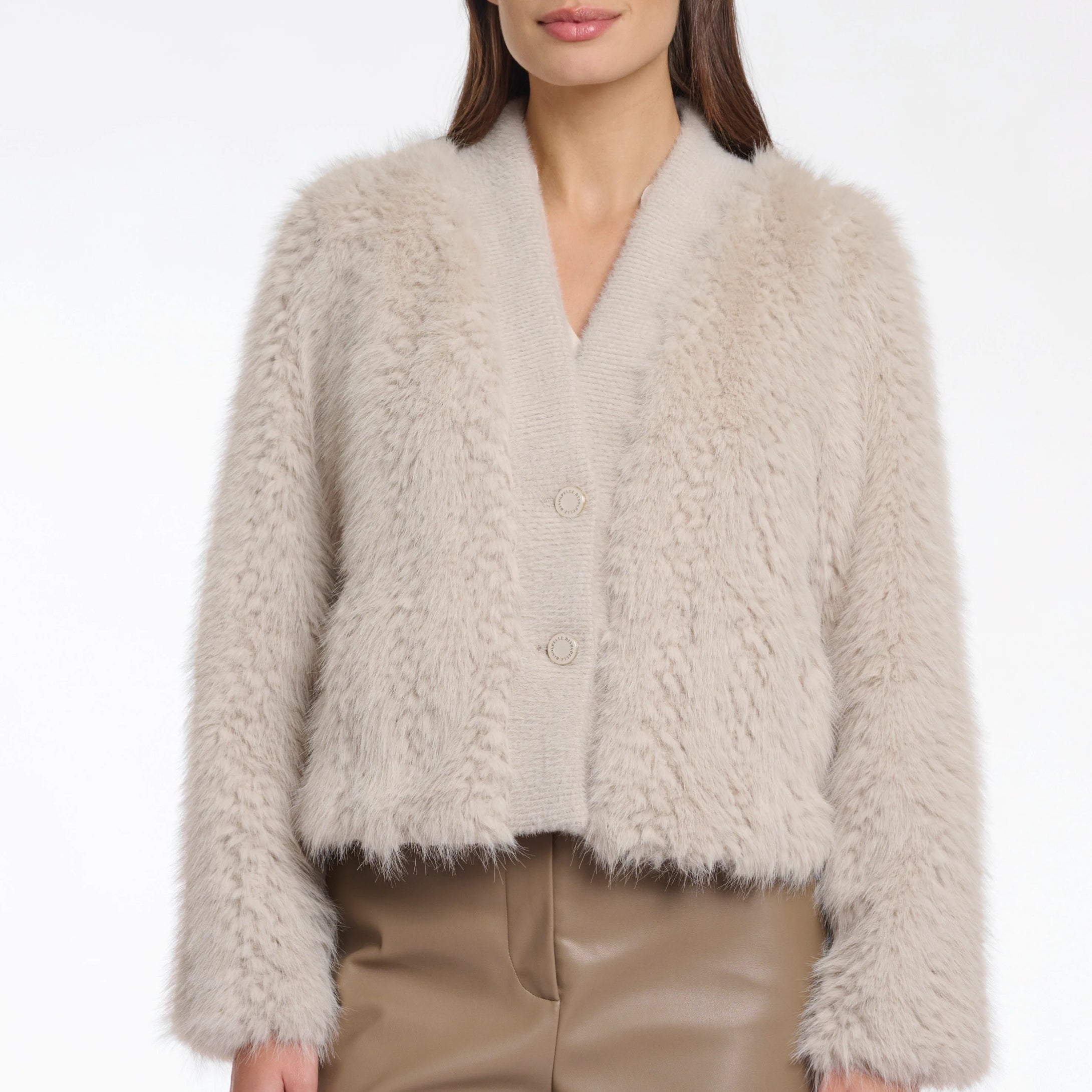CHAIMAE SHORT FAUX FUR Jacket