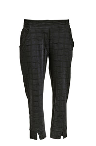 Black bubble trousers