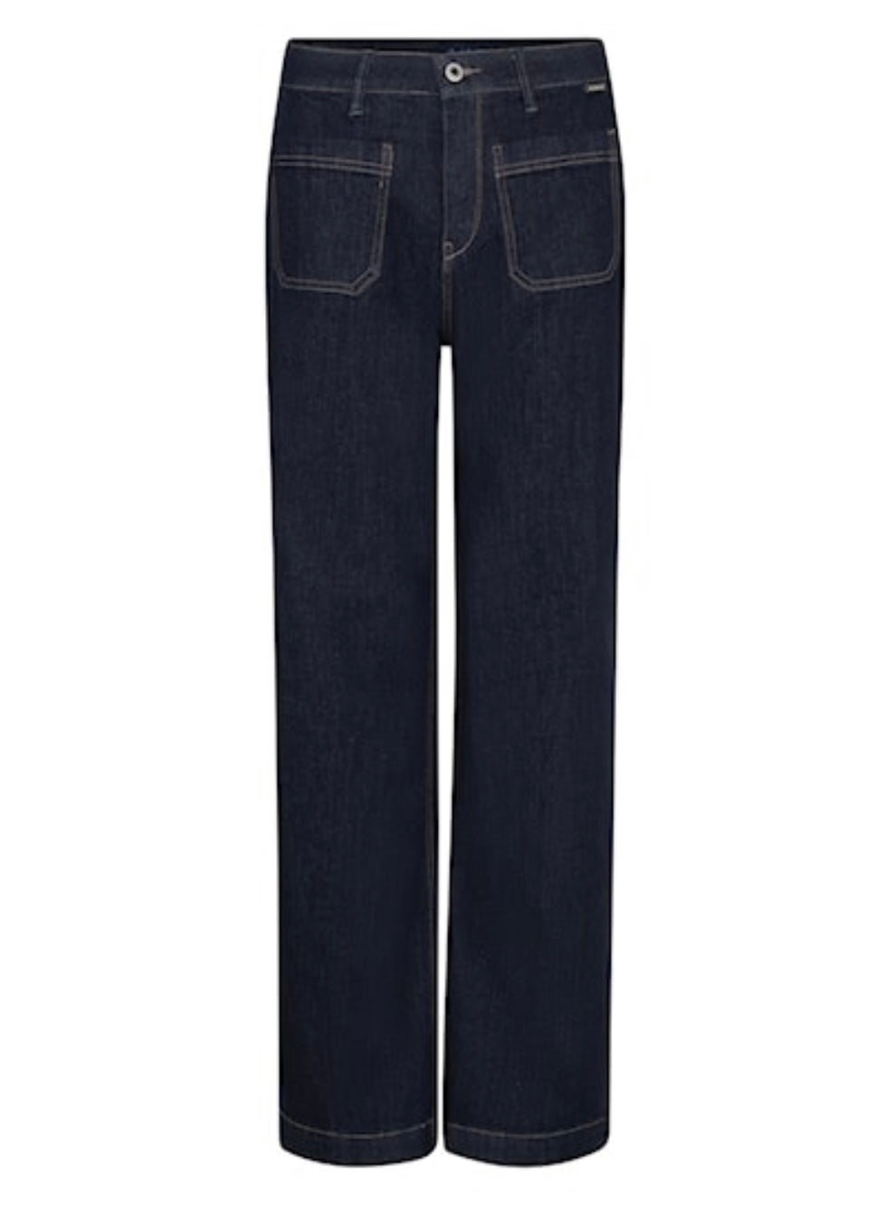 Colette front patch pocket forever blue jean