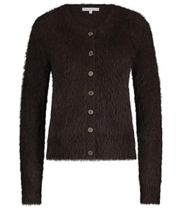 Fuzzy Expresso Cardigan