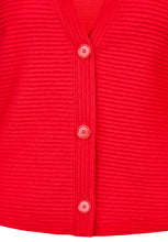 Load image into Gallery viewer, Red Rabe Cardigan
