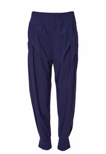 Navy Cuff Trousers