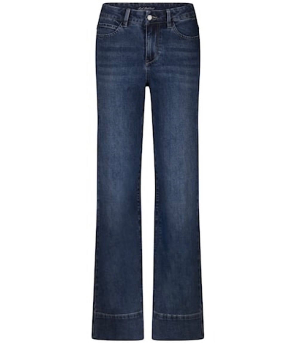 Claudette Dark Blue Used Longer Leg Jean