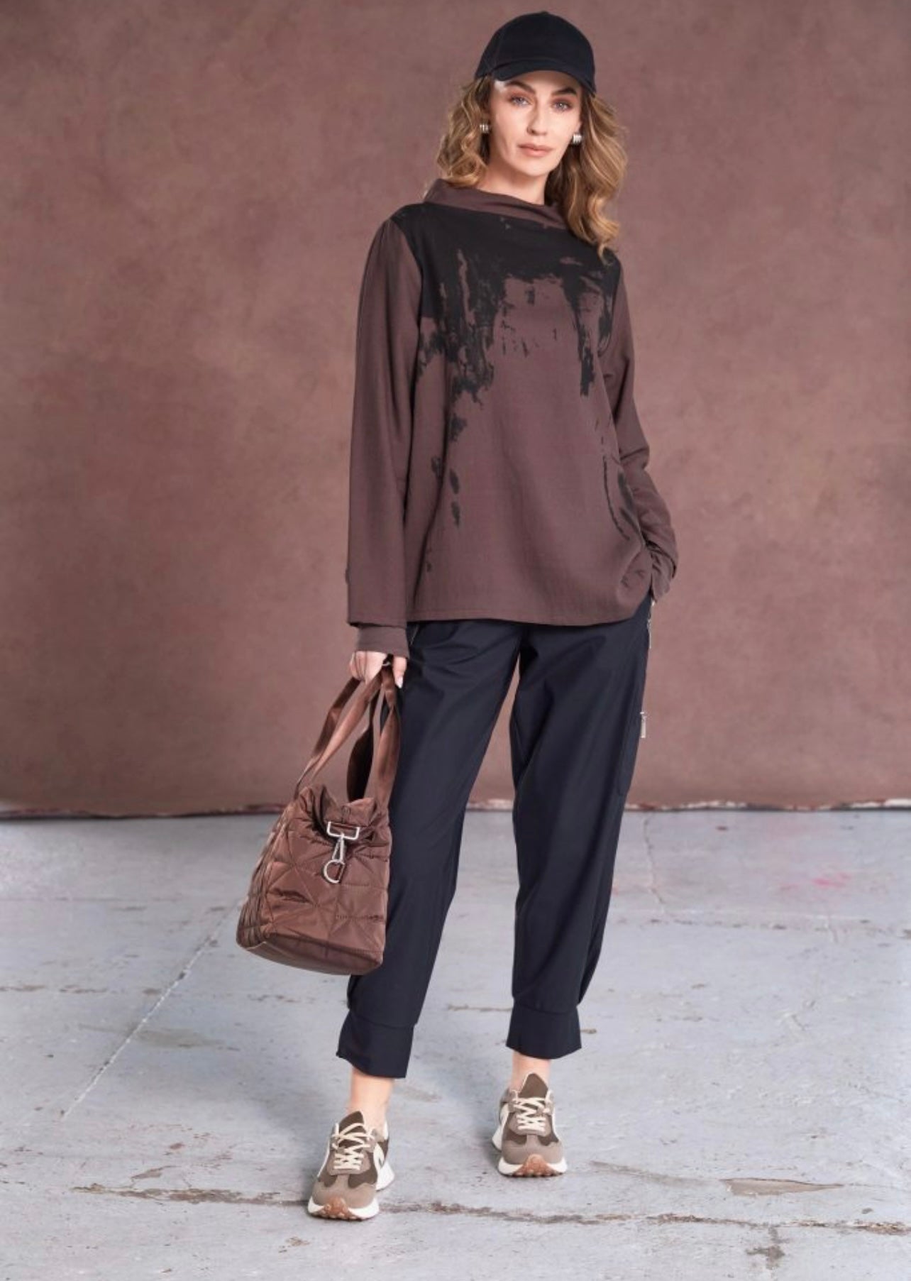Print Angled Naya Top
