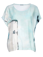 Load image into Gallery viewer, Faded Mint Print Top
