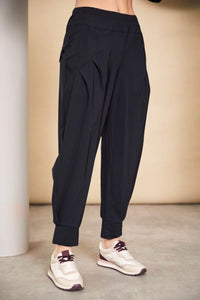 Black Cuff Trousers