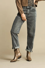 Load image into Gallery viewer, Caitlin Sidepatch Grey denim
