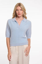 Load image into Gallery viewer, Moisa Blue Knit Top
