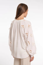 Load image into Gallery viewer, Ginger long ballon sleeve blouse
