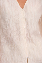 Load image into Gallery viewer, Whitney Brushed  Blue Blouse
