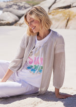 Load image into Gallery viewer, Rabe Ocen Drive Zip Cardigan
