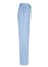 Load image into Gallery viewer, Claudette Linen/viscose pinstriped Trousers
