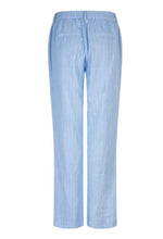 Load image into Gallery viewer, Claudette Linen/viscose pinstriped Trousers

